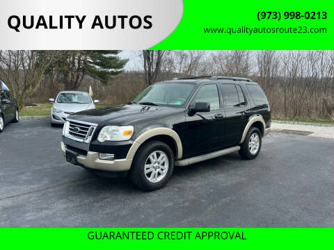 2010 Ford Explorer for sale at QUALITY AUTOS in Hamburg NJ