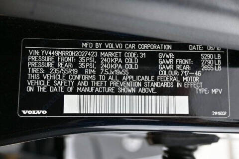 2017 Volvo XC60 T6 Dynamic