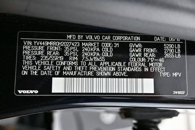 2017 Volvo XC60 T6 Dynamic