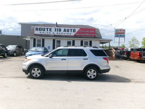 2013 Ford Explorer for sale at ROUTE 119 AUTO SALES & SVC in Homer City PA