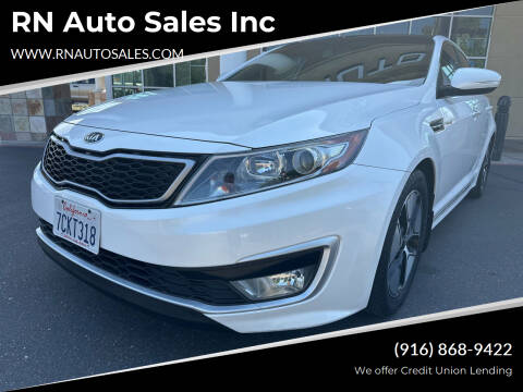 2013 Kia Optima Hybrid for sale at RN Auto Sales Inc in Sacramento CA