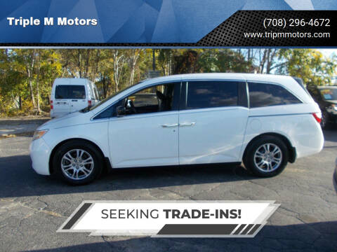 2012 Honda Odyssey for sale at Triple M Motors in Saint John IN