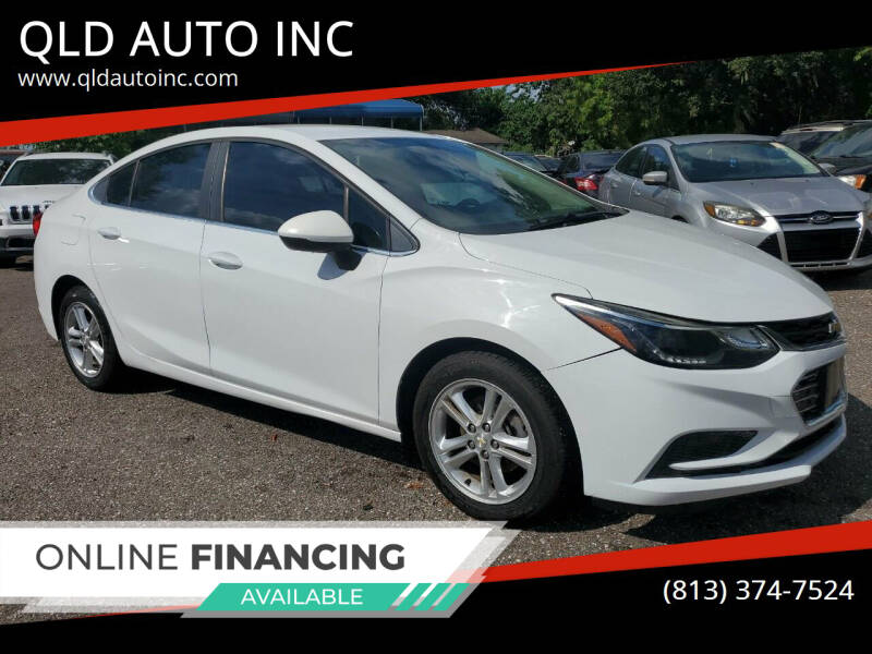 2017 Chevrolet Cruze for sale at QLD AUTO INC in Tampa FL