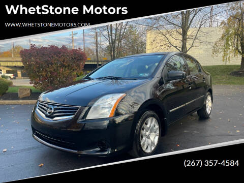 2012 Nissan Sentra for sale at WhetStone Motors in Bensalem PA