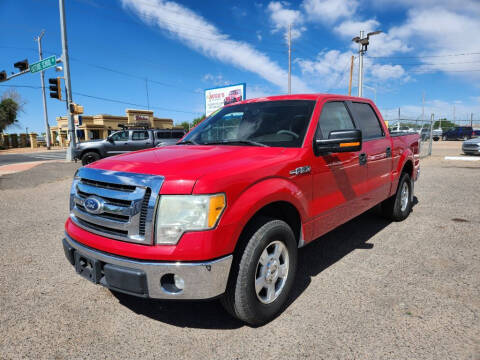 2010 Ford F-150 for sale at AUGE'S SALES AND SERVICE in Belen NM