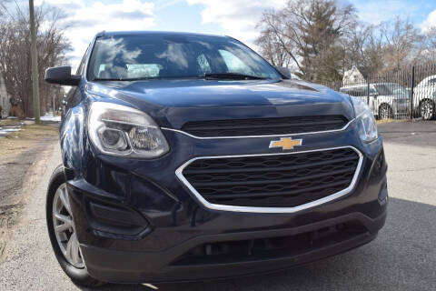 2017 Chevrolet Equinox for sale at QUEST AUTO GROUP LLC in Redford MI