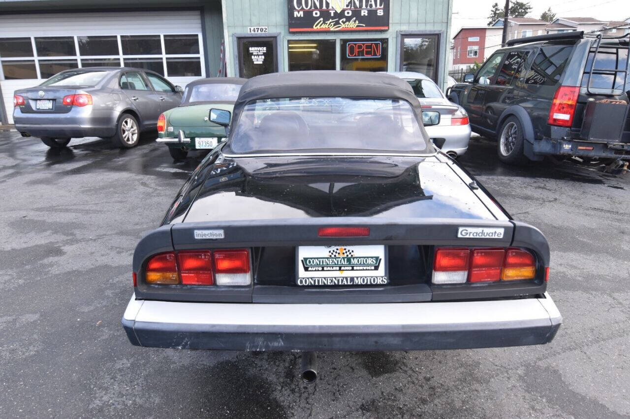 1987 Alfa Romeo Spider for sale at Continental Motors Inc in Lake Forest Park, WA