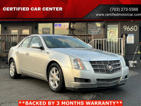 2009 Cadillac CTS for sale at CERTIFIED CAR CENTER in Fairfax VA