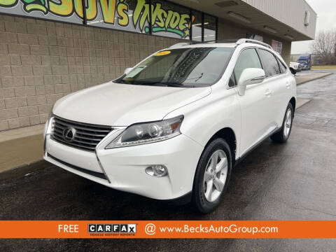 2014 Lexus RX 350 for sale at Becks Auto Group in Mason OH