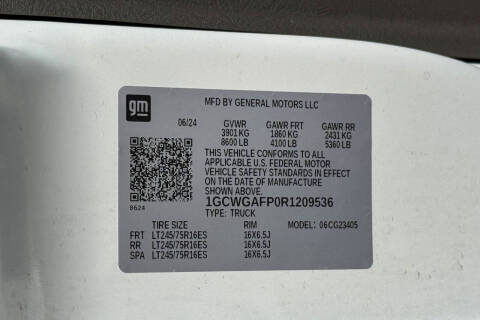 2024 Chevrolet Express 2500