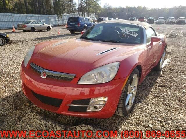 Red 2007 Saturn SKY Base Convertible 2dr Convertible 1