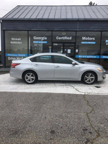 2013 Nissan Altima for sale at Georgia Certified Motors in Stockbridge GA