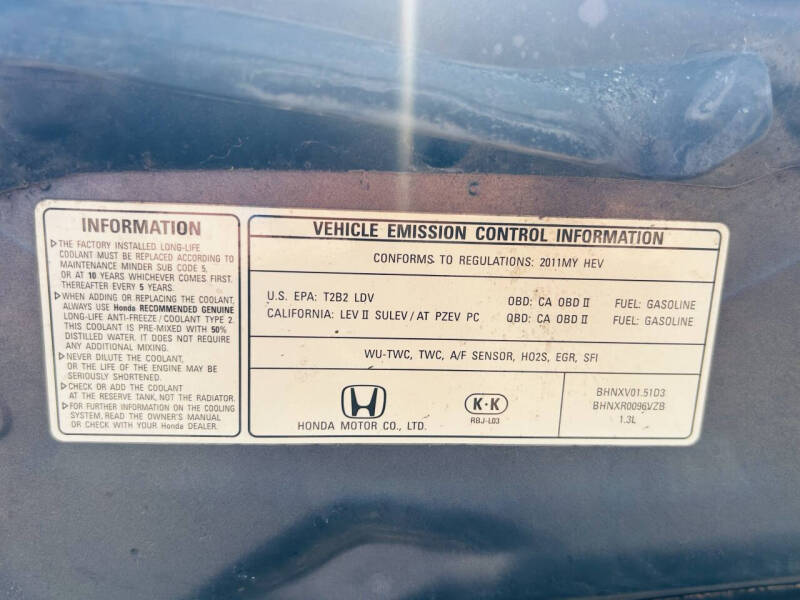 2011 Honda Insight EX w/Navi