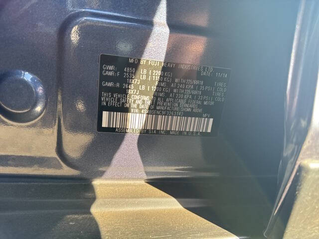 2015 Subaru Outback 3.6R Limited