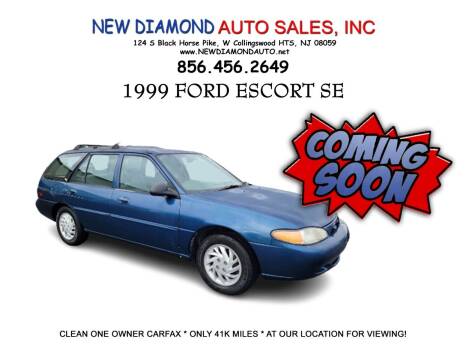 1999 Ford Escort for sale at New Diamond Auto Sales, INC in West Collingswood Heights NJ