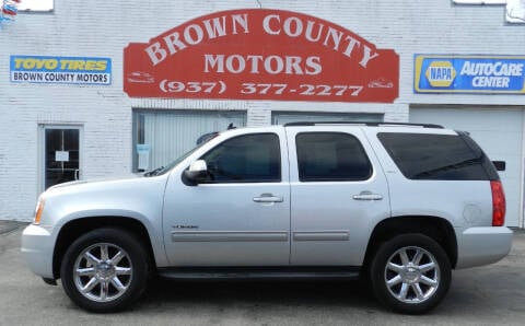 2014 GMC Yukon for sale at Brown County Motors in Russellville OH