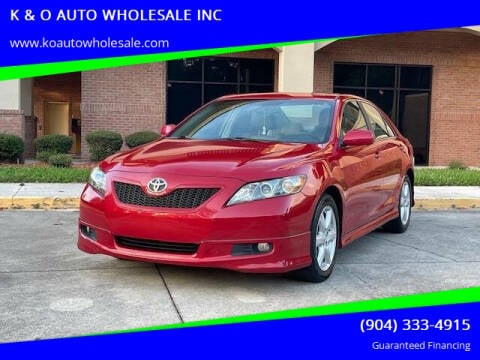 2007 Toyota Camry for sale at K & O AUTO WHOLESALE INC in Jacksonville FL