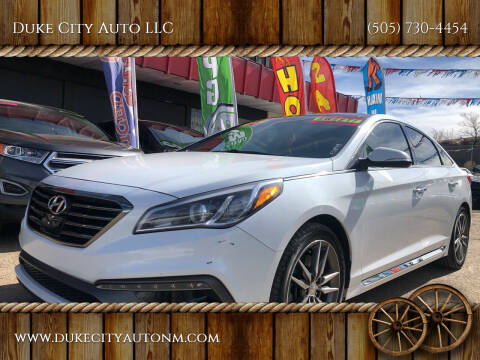 2015 Hyundai Sonata for sale at Duke City Auto LLC in Gallup NM