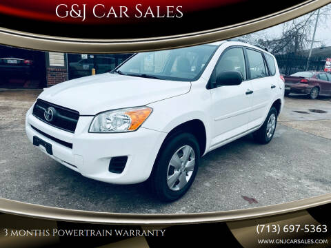 2009 Toyota RAV4 for sale at G&J Car Sales in Houston TX