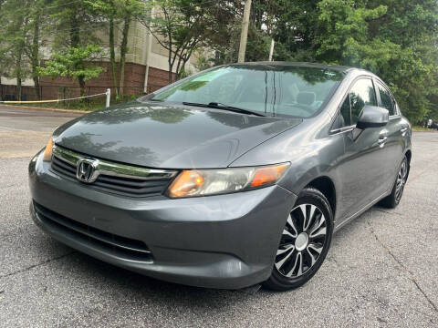 2012 Honda Civic for sale at El Camino Roswell in Roswell GA