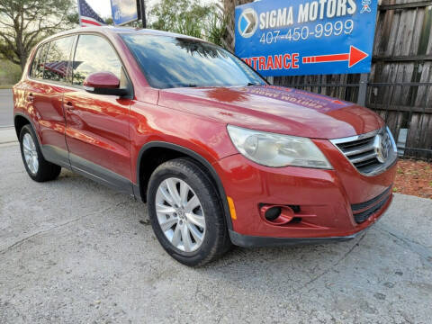 2010 Volkswagen Tiguan for sale at SIGMA MOTORS USA in Orlando FL