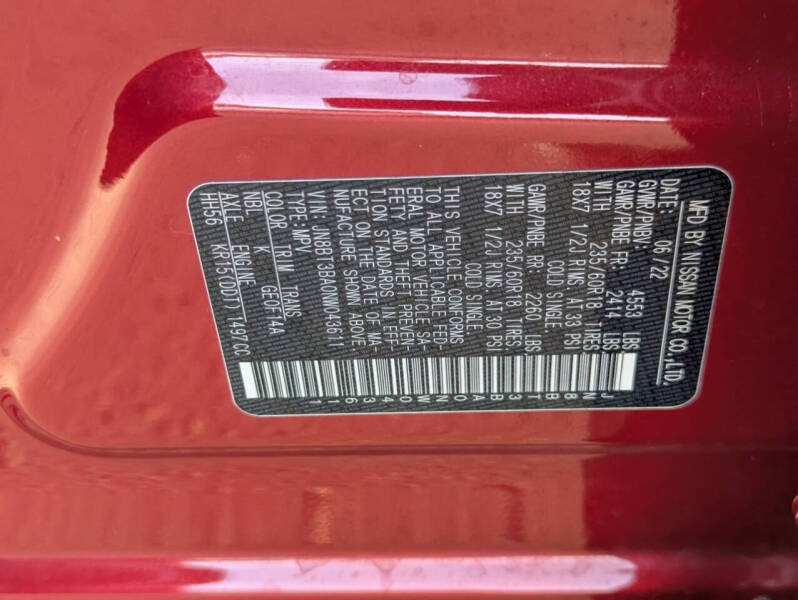 2022 Nissan Rogue SV