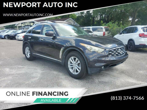 2011 Infiniti FX35 for sale at NEWPORT AUTO INC in Tampa FL