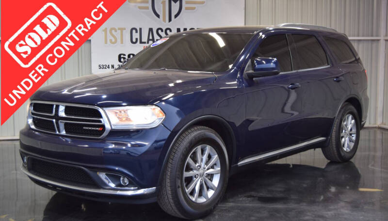 2017 Dodge Durango for sale at 1st Class Motors in Phoenix AZ