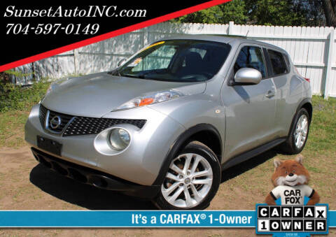 2012 Nissan JUKE for sale at Sunset Auto in Charlotte NC