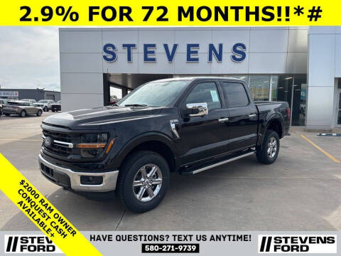 2024 Ford F-150 for sale at STEVENS FORD in Enid OK