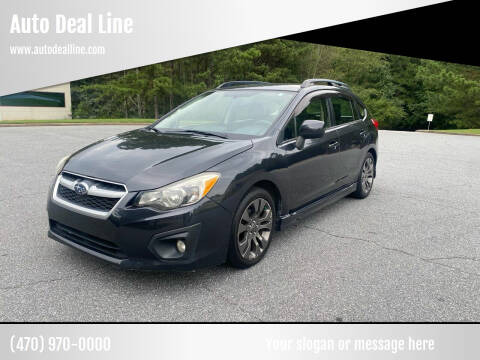 2012 Subaru Impreza for sale at Auto Deal Line in Alpharetta GA