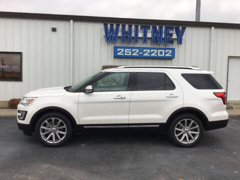 2017 Ford Explorer for sale at Whitney Motor Company in Duncan OK