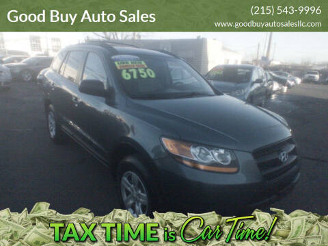 2009 Hyundai Santa Fe for sale at Good Buy Auto Sales in Philadelphia PA