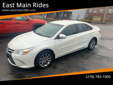2017 Toyota Camry for sale at East Main Rides in Marion VA