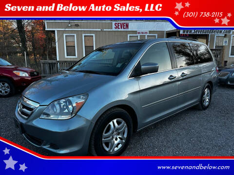 2006 Honda Odyssey for sale at Seven and Below Auto Sales, LLC in Rockville MD