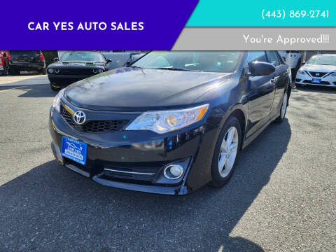2013 Toyota Camry for sale at Car Yes Auto Sales in Baltimore MD