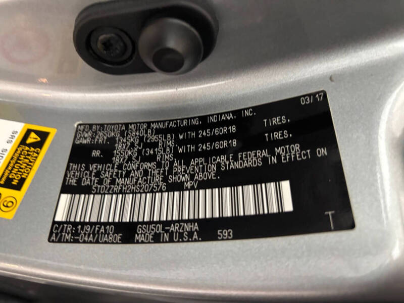 2017 Toyota Highlander LE