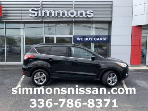 2015 Ford Escape for sale at SIMMONS NISSAN INC in Mount Airy NC
