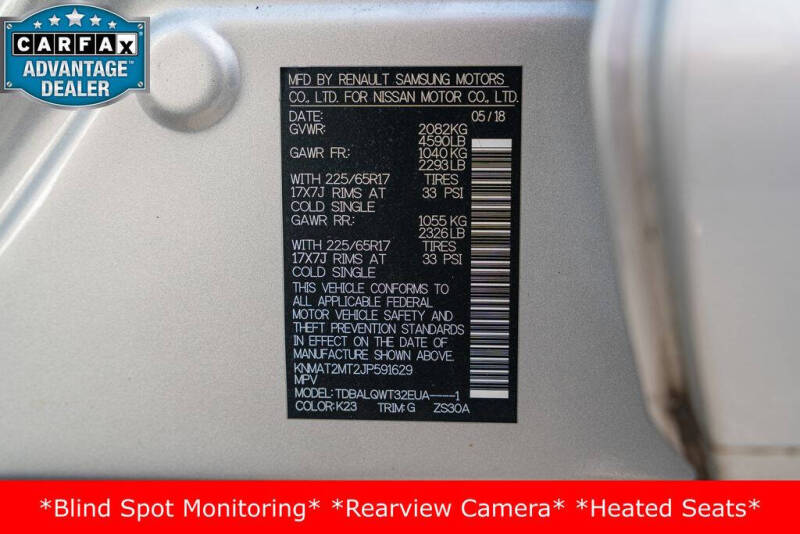 2018 Nissan Rogue SV