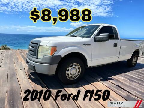 2010 Ford F-150 for sale at Simply Auto Sales in Lake Park FL
