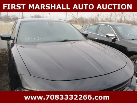 2016 Dodge Charger for sale at First Marshall Auto Auction in Harvey IL