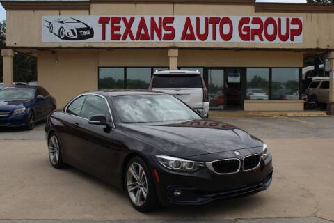 2018 BMW 4 Series for sale at Texans Auto Group in Spring TX