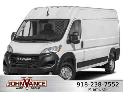 2025 RAM ProMaster for sale at Vance Fleet Services in Guthrie OK