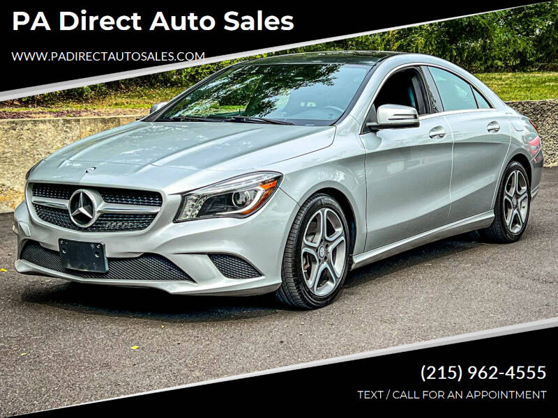 2014 Mercedes-Benz CLA for sale at PA Direct Auto Sales in Levittown PA