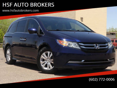 2016 Honda Odyssey for sale at HSF AUTO BROKERS in Phoenix AZ