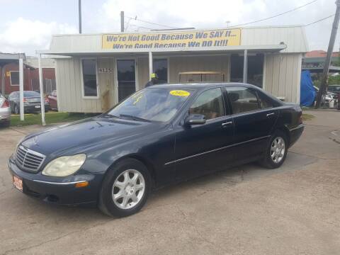 2001 Mercedes-Benz S-Class for sale at Taylor Trading Co in Beaumont TX