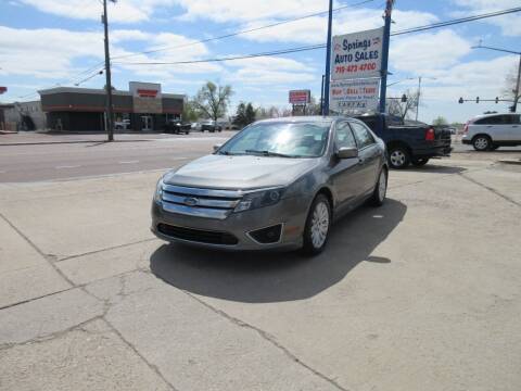 2010 Ford Fusion Hybrid for sale at Springs Auto Sales in Colorado Springs CO
