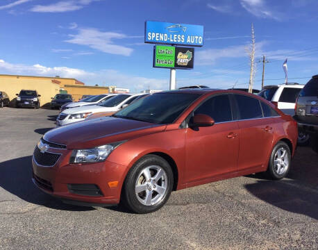 2012 Chevrolet Cruze for sale at SPEND-LESS AUTO in Kingman AZ