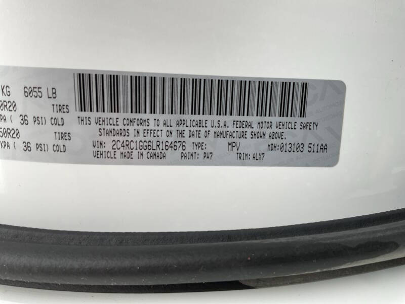 2020 Chrysler Pacifica Limited