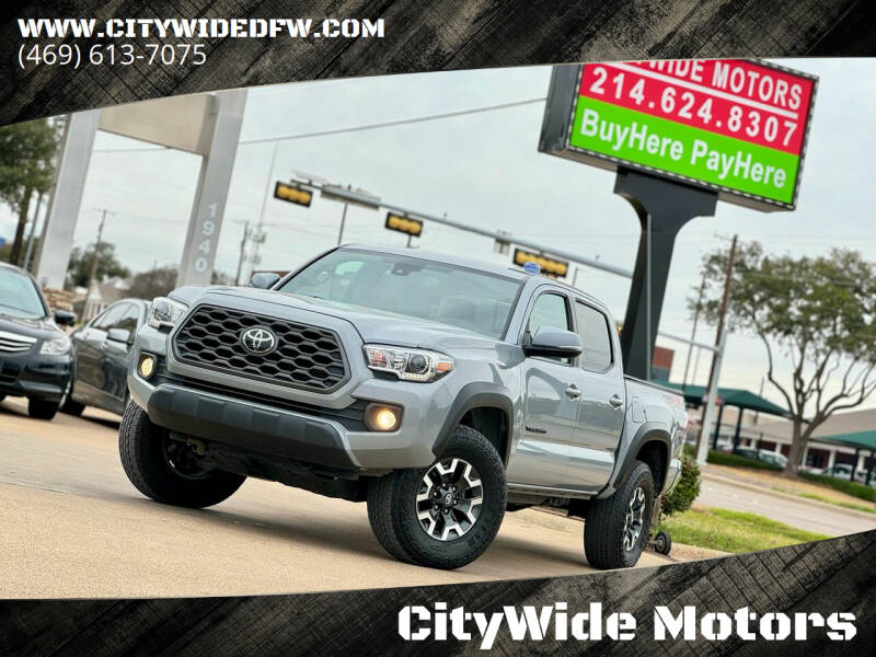 2020 Toyota Tacoma for sale at CityWide Motors in Garland TX